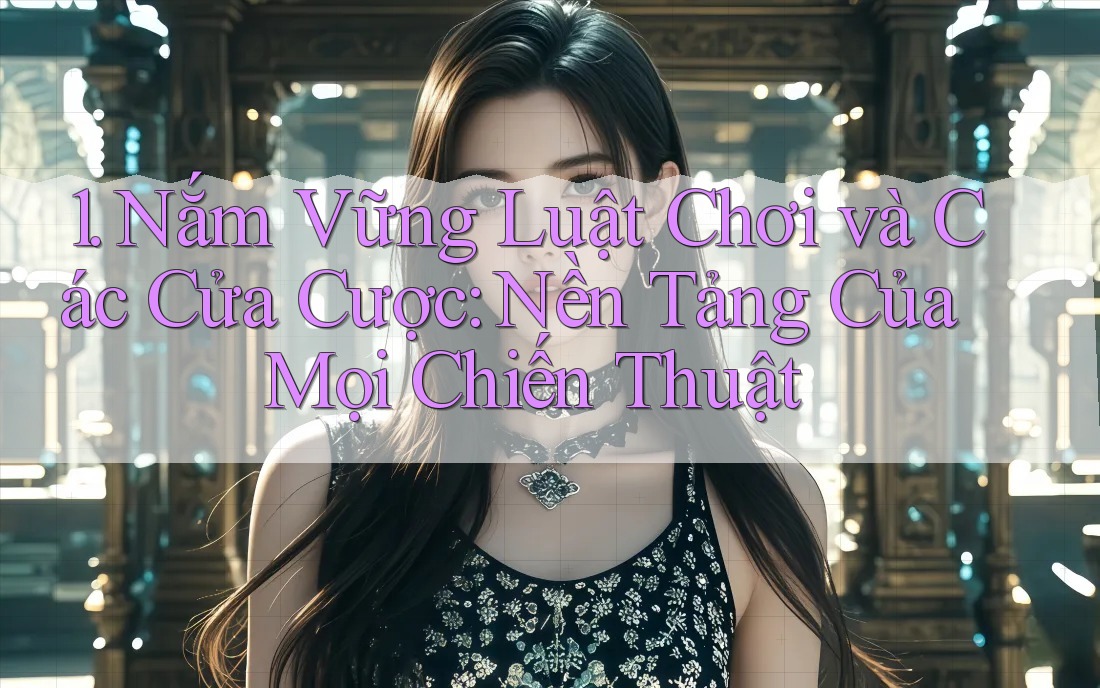 1. Nắm Vững Luật Chơi và Các Cửa Cược: Nền Tảng Của Mọi Chiến Thuật