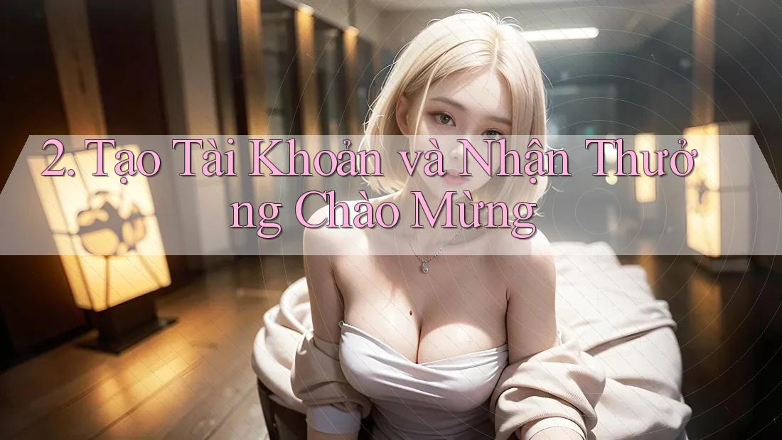 2. Tạo Tài Khoản và Nhận Thưởng Chào Mừng