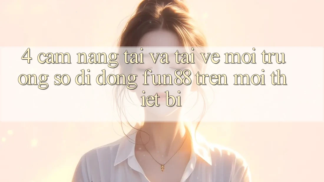 4. Cẩm nang Tải Và Tải về Môi trường số di động Fun88 Trên Mọi Thiết Bị