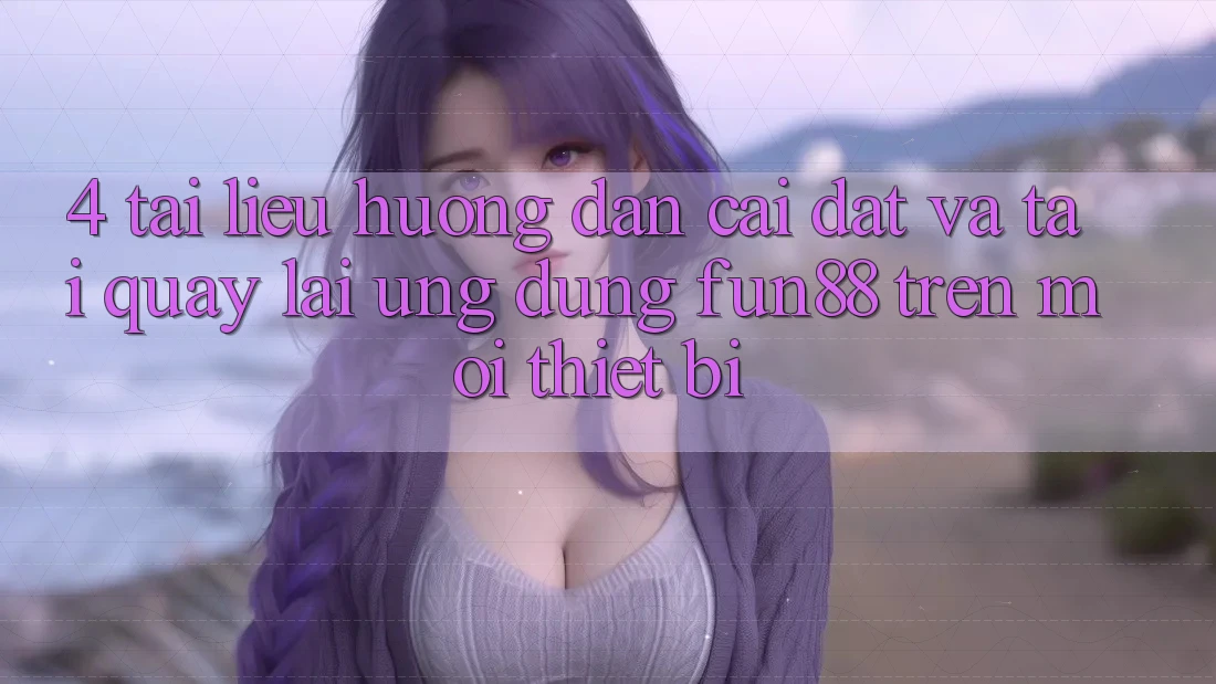 4. Tài liệu hướng dẫn Cài đặt Và Tải quay lại Ứng dụng Fun88 Trên Mọi Thiết Bị