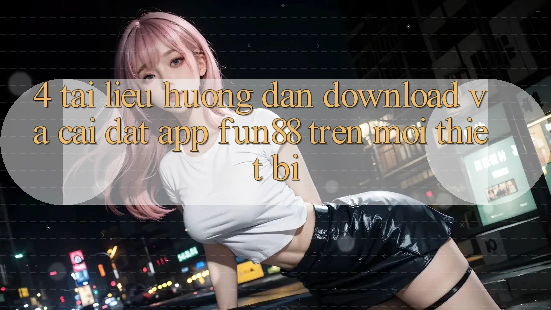 4. Tài liệu hướng dẫn Download Và Cài Đặt App Fun88 Trên Mọi Thiết Bị