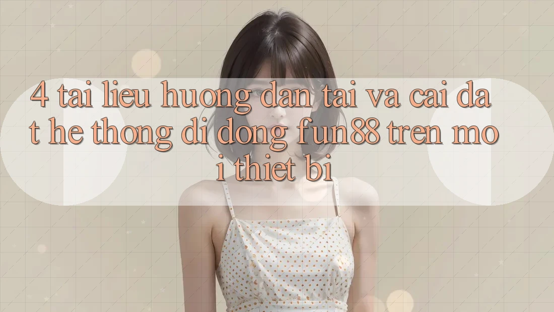 4. Tài liệu hướng dẫn Tải Và Cài Đặt Hệ thống di động Fun88 Trên Mọi Thiết Bị