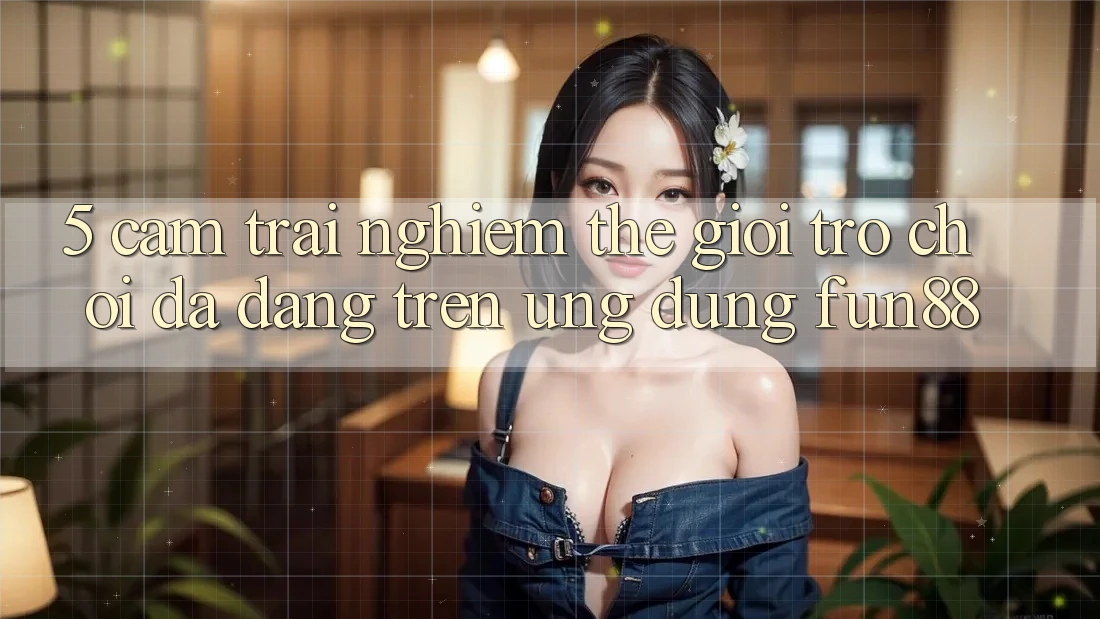 5. Cảm trải nghiệm Thế Giới Trò Chơi Đa Dạng Trên Ứng Dụng Fun88 5. Cảm trải nghiệm Thế Giới Trò Chơi Đa Dạng Trên Ứng Dụng Fun88