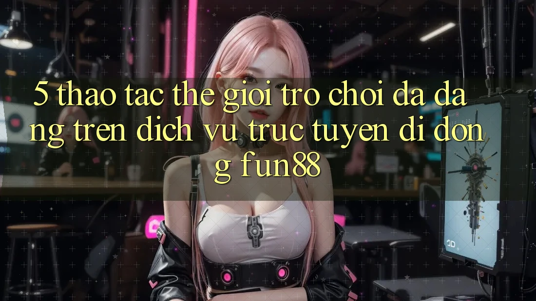 5. Thao tác Thế Giới Trò Chơi Đa Dạng Trên Dịch vụ trực tuyến di động Fun88