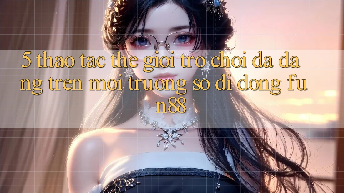 5. Thao tác Thế Giới Trò Chơi Đa Dạng Trên Môi trường số di động Fun88