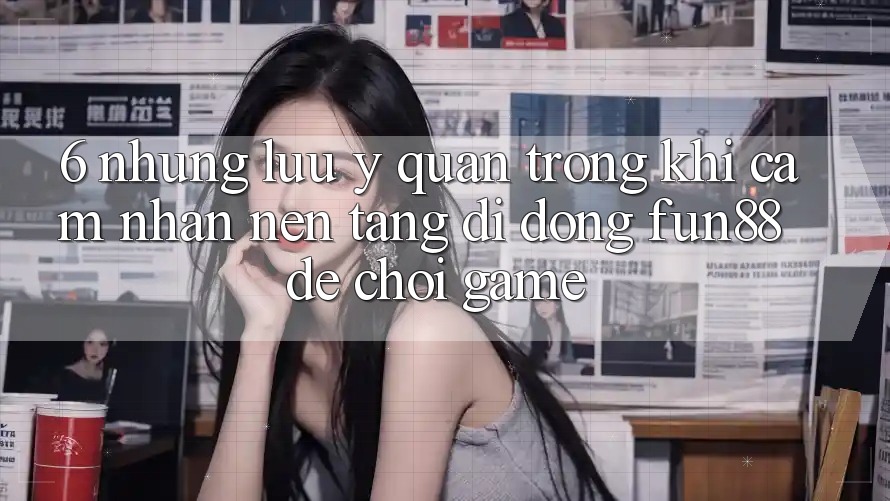 6. Những Lưu Ý Quan Trọng Khi Cảm nhận Nền tảng di động Fun88 Để Chơi Game