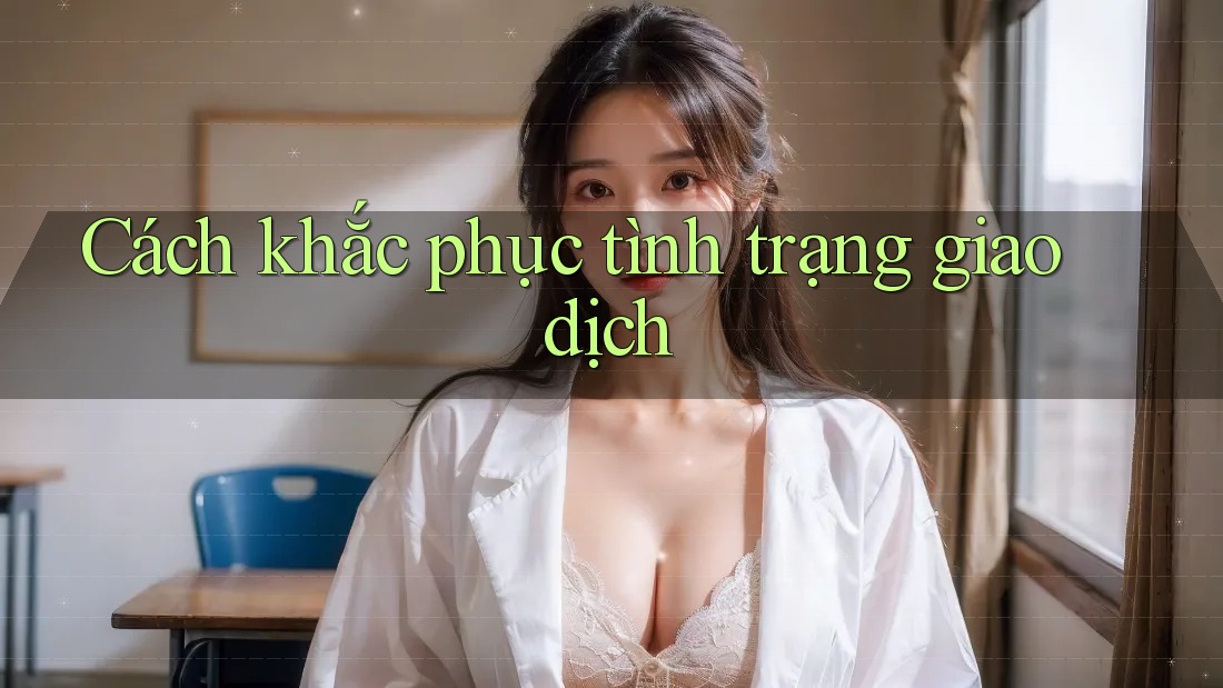 Cách khắc phục tình trạng giao dịch Cách khắc phục tình trạng giao dịch