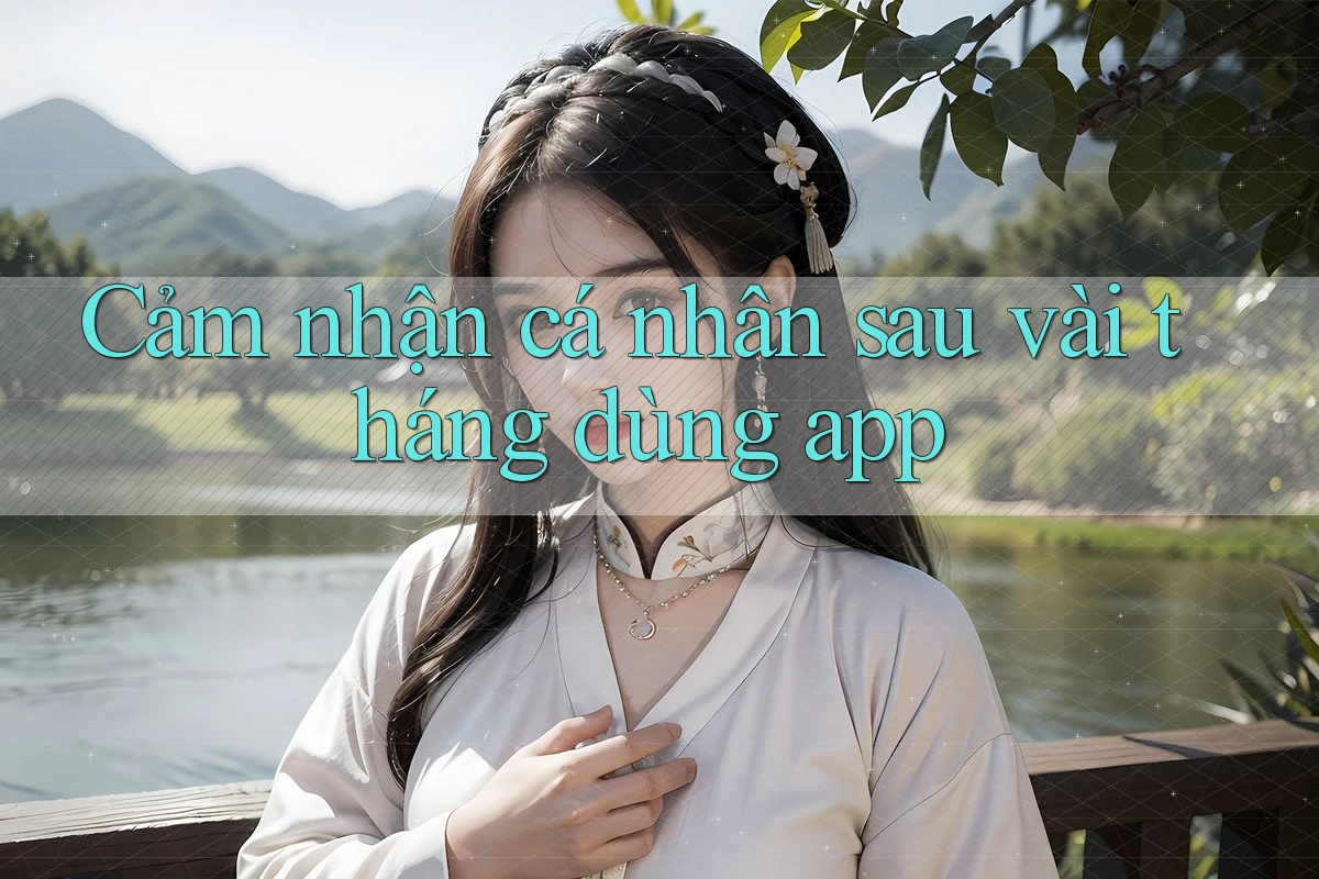Cảm nhận cá nhân sau vài tháng dùng app