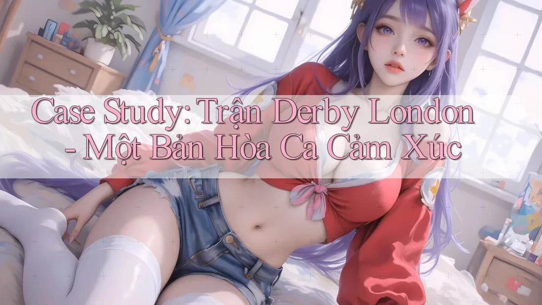 Case Study: Trận Derby London - Một Bản Hòa Ca Cảm Xúc Case Study: Trận Derby London - Một Bản Hòa Ca Cảm Xúc