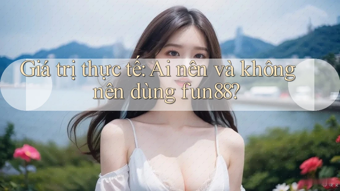 Giá trị thực tế: Ai nên và không nên dùng Fun88? Giá trị thực tế: Ai nên và không nên dùng Fun88?