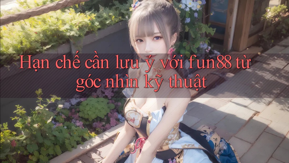 Hạn chế cần lưu ý với fun88 từ góc nhìn kỹ thuật