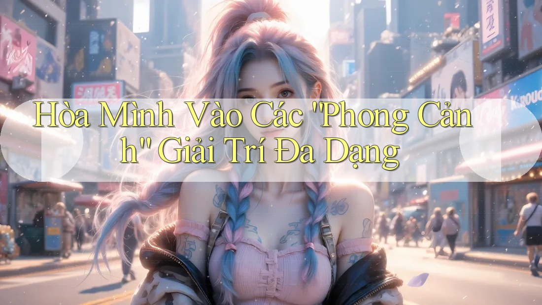 Hòa Mình Vào Các “Phong Cảnh” Giải Trí Đa Dạng