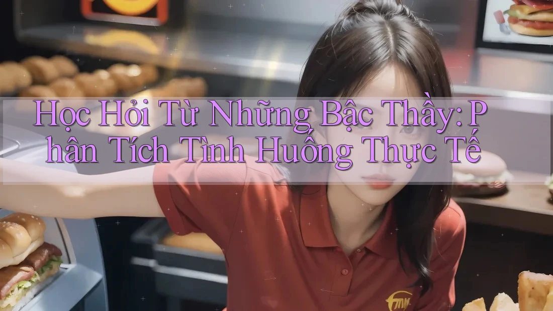 Học Hỏi Từ Những Bậc Thầy: Phân Tích Tình Huống Thực Tế