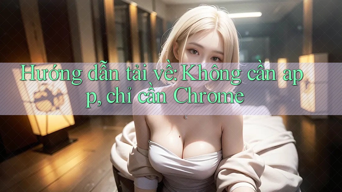 Hướng dẫn tải về: Không cần app, chỉ cần Chrome