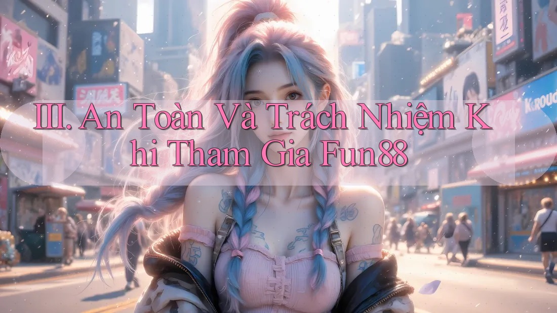 III. An Toàn Và Trách Nhiệm Khi Tham Gia Fun88 III. An Toàn Và Trách Nhiệm Khi Tham Gia Fun88