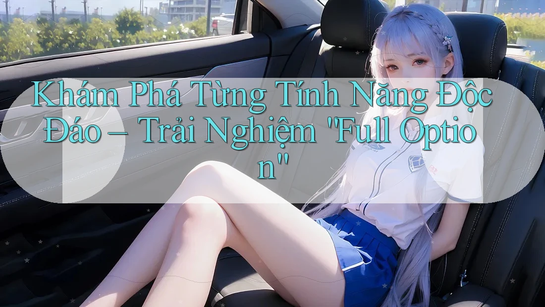 Khám Phá Từng Tính Năng Độc Đáo – Trải Nghiệm “Full Option”