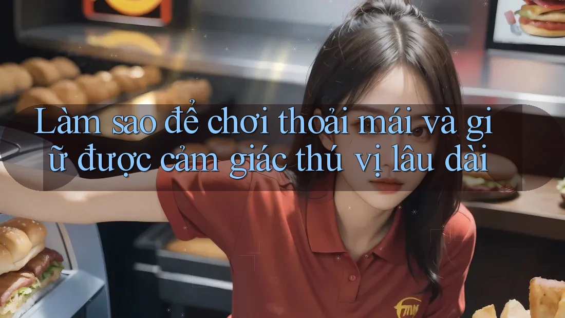 Làm sao để chơi thoải mái và giữ được cảm giác thú vị lâu dài