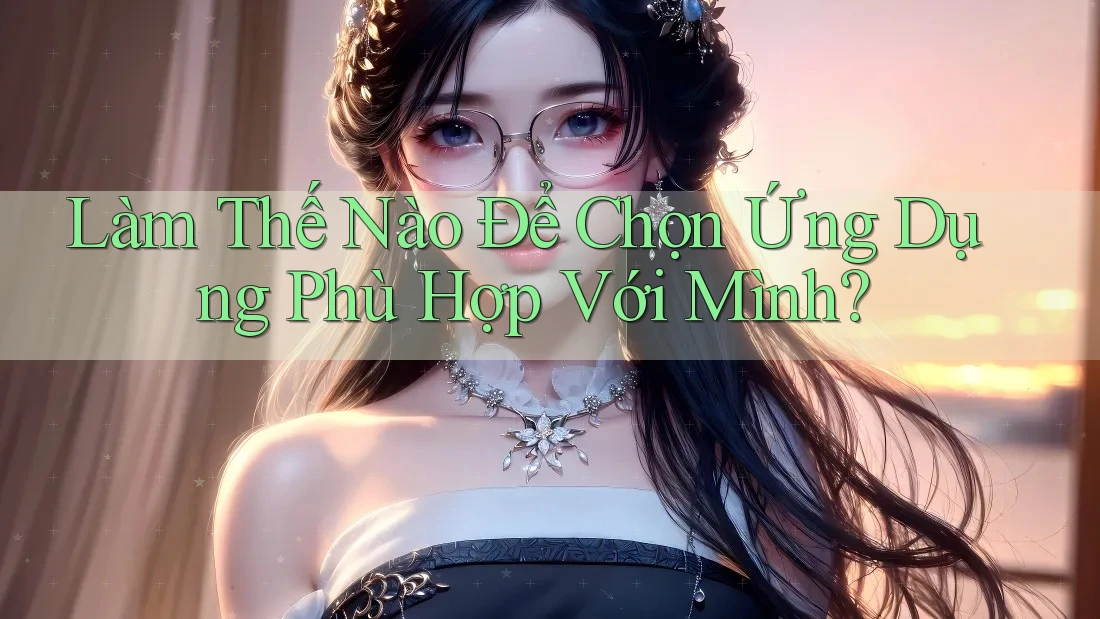Làm Thế Nào Để Chọn Ứng Dụng Phù Hợp Với Mình? Làm Thế Nào Để Chọn Ứng Dụng Phù Hợp Với Mình?