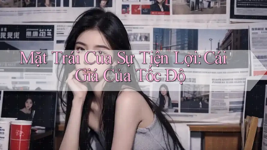 Mặt Trái Của Sự Tiện Lợi: Cái Giá Của Tốc Độ Mặt Trái Của Sự Tiện Lợi: Cái Giá Của Tốc Độ