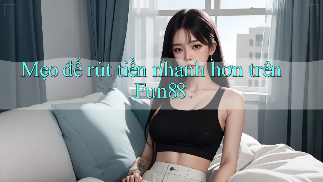 Mẹo để rút tiền nhanh hơn trên Fun88