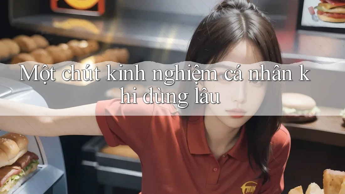 Một chút kinh nghiệm cá nhân khi dùng lâu