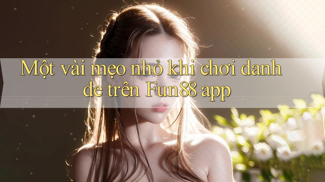 Một vài mẹo nhỏ khi chơi danh de trên Fun88 app