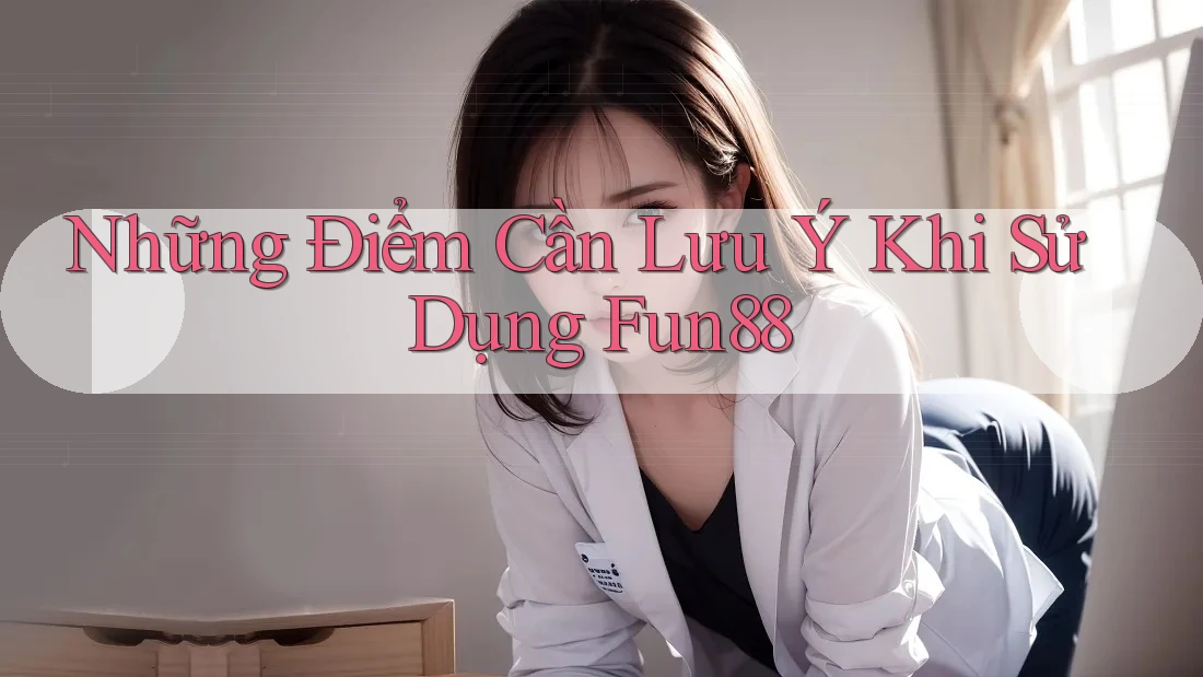 Những Điểm Cần Lưu Ý Khi Sử Dụng Fun88