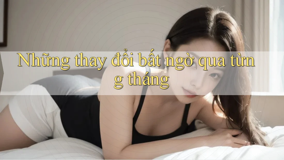 Những thay đổi bất ngờ qua từng tháng