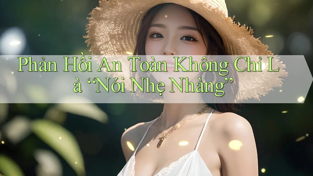 Phản Hồi An Toàn Không Chỉ Là “Nói Nhẹ Nhàng”