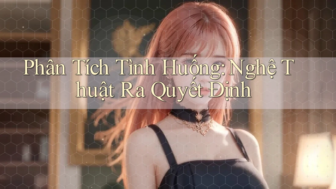 Phân Tích Tình Huống: Nghệ Thuật Ra Quyết Định