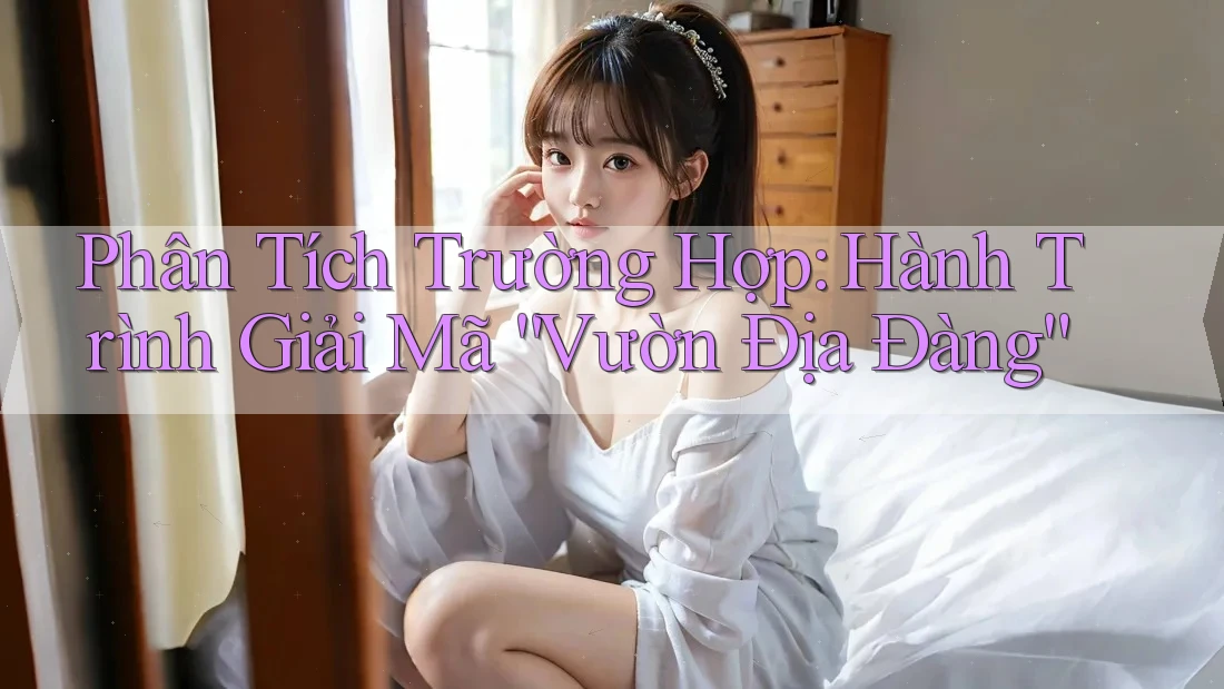Phân Tích Trường Hợp: Hành Trình Giải Mã “Vườn Địa Đàng”