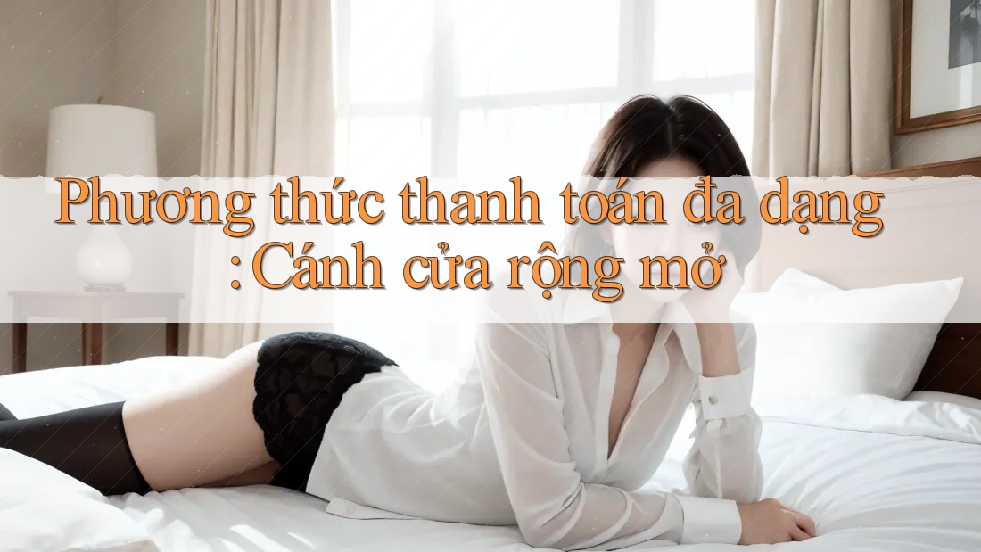 Phương thức thanh toán đa dạng: Cánh cửa rộng mở