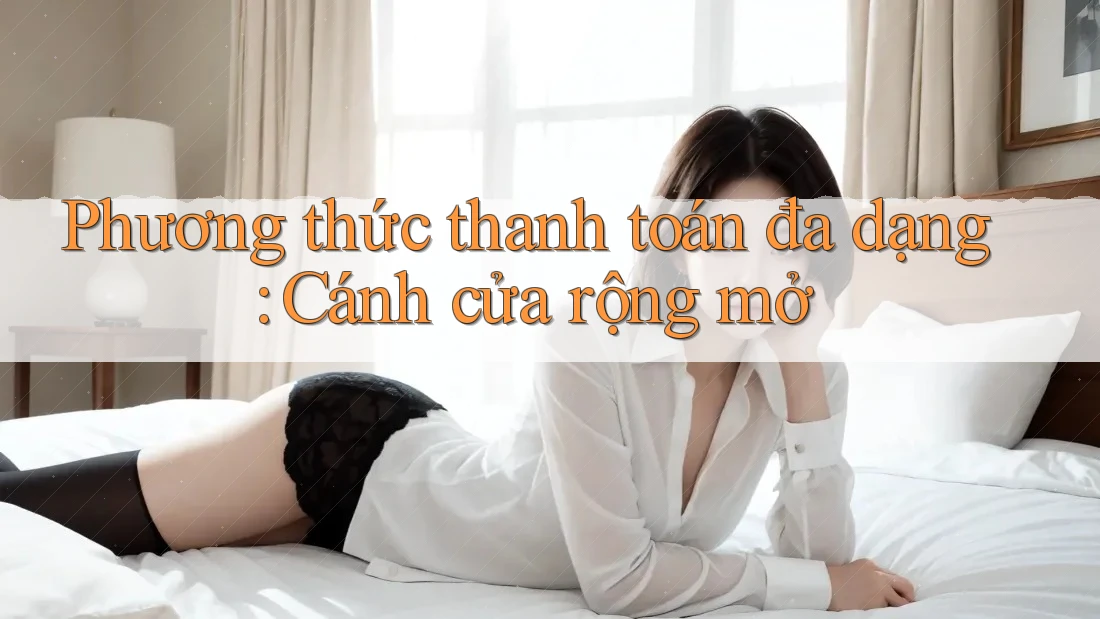 Phương thức thanh toán đa dạng: Cánh cửa rộng mở Phương thức thanh toán đa dạng: Cánh cửa rộng mở