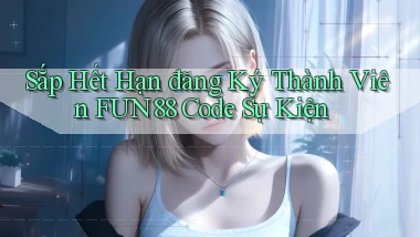 sắp hết hạn đăng ký thành viên fun88 code sự kiện