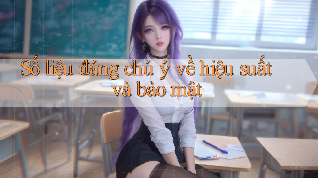 Số liệu đáng chú ý về hiệu suất và bảo mật