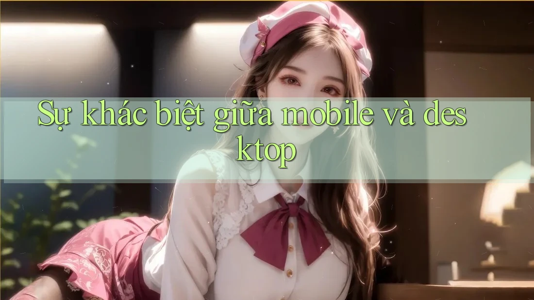 Sự khác biệt giữa mobile và desktop