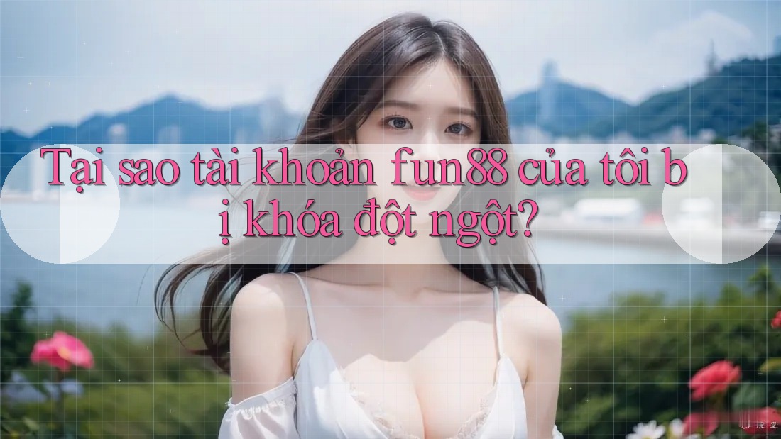 Tại sao tài khoản fun88 của tôi bị khóa đột ngột?