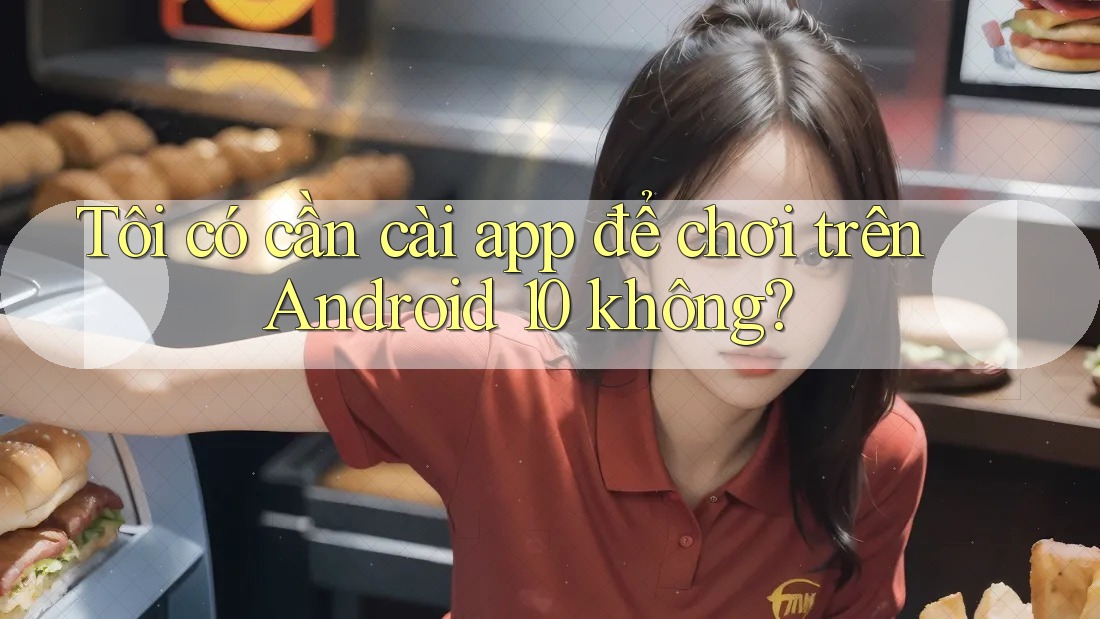 Tôi có cần cài app để chơi trên Android 10 không?