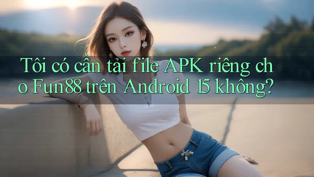 Tôi có cần tải file APK riêng cho Fun88 trên Android 15 không?