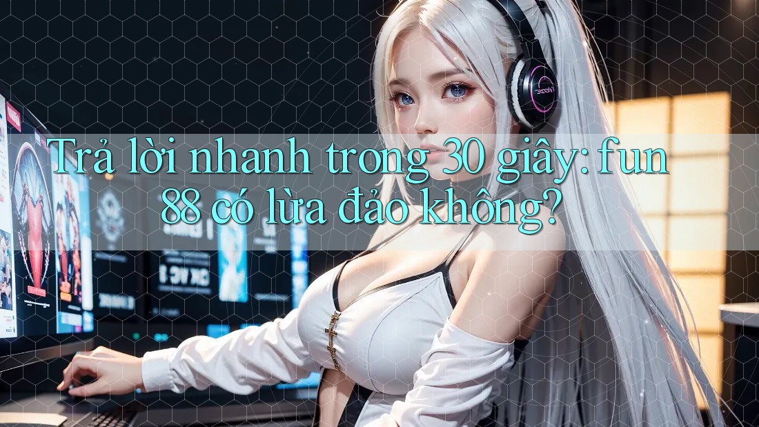 Trả lời nhanh trong 30 giây: fun88 có lừa đảo không?