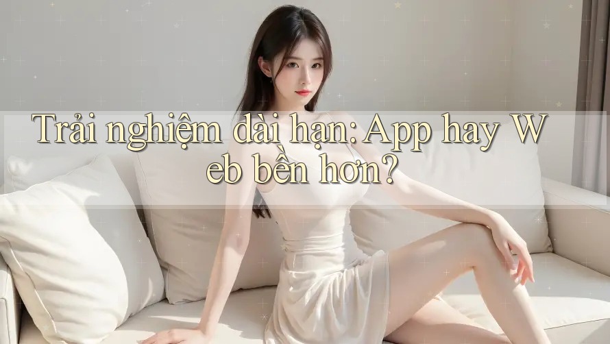 Trải nghiệm dài hạn: App hay Web bền hơn? Trải nghiệm dài hạn: App hay Web bền hơn?