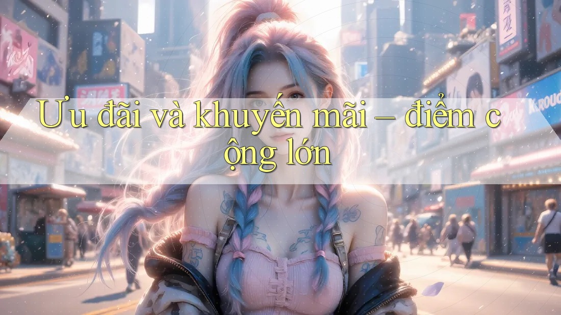 Ưu đãi và khuyến mãi – điểm cộng lớn Ưu đãi và khuyến mãi – điểm cộng lớn
