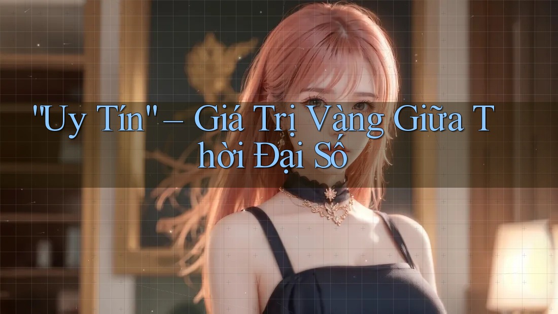“Uy Tín” – Giá Trị Vàng Giữa Thời Đại Số