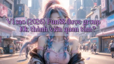 Vì sao (2026) Fun88 được group 10k thành viên quan tâm