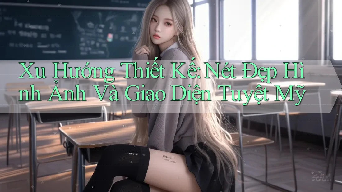 Xu Hướng Thiết Kế: Nét Đẹp Hình Ảnh Và Giao Diện Tuyệt Mỹ