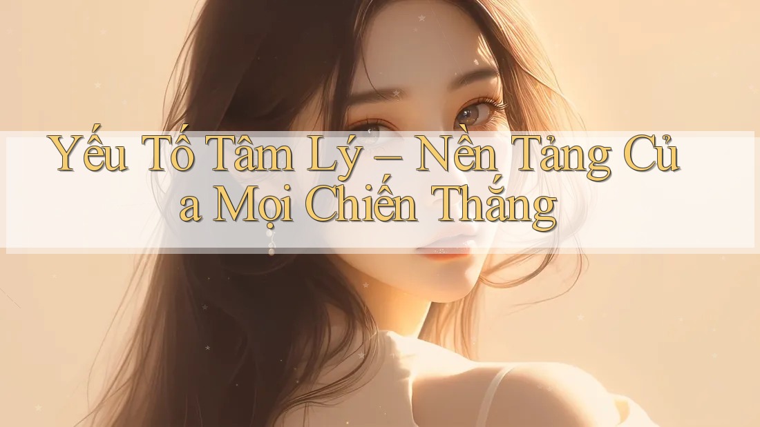 Yếu Tố Tâm Lý – Nền Tảng Của Mọi Chiến Thắng